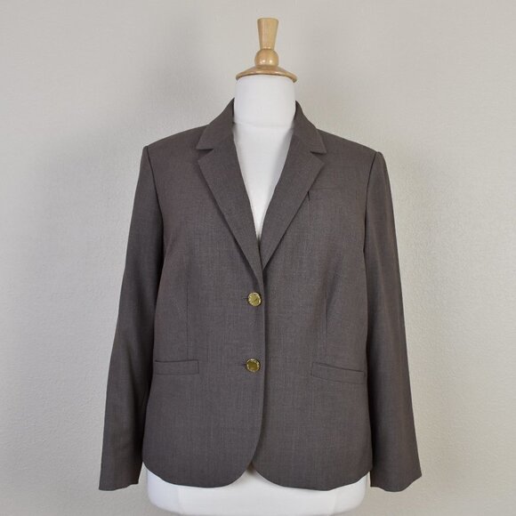Calvin Klein Jackets & Blazers - Calvin Klein Blazer Brown 22W NEW